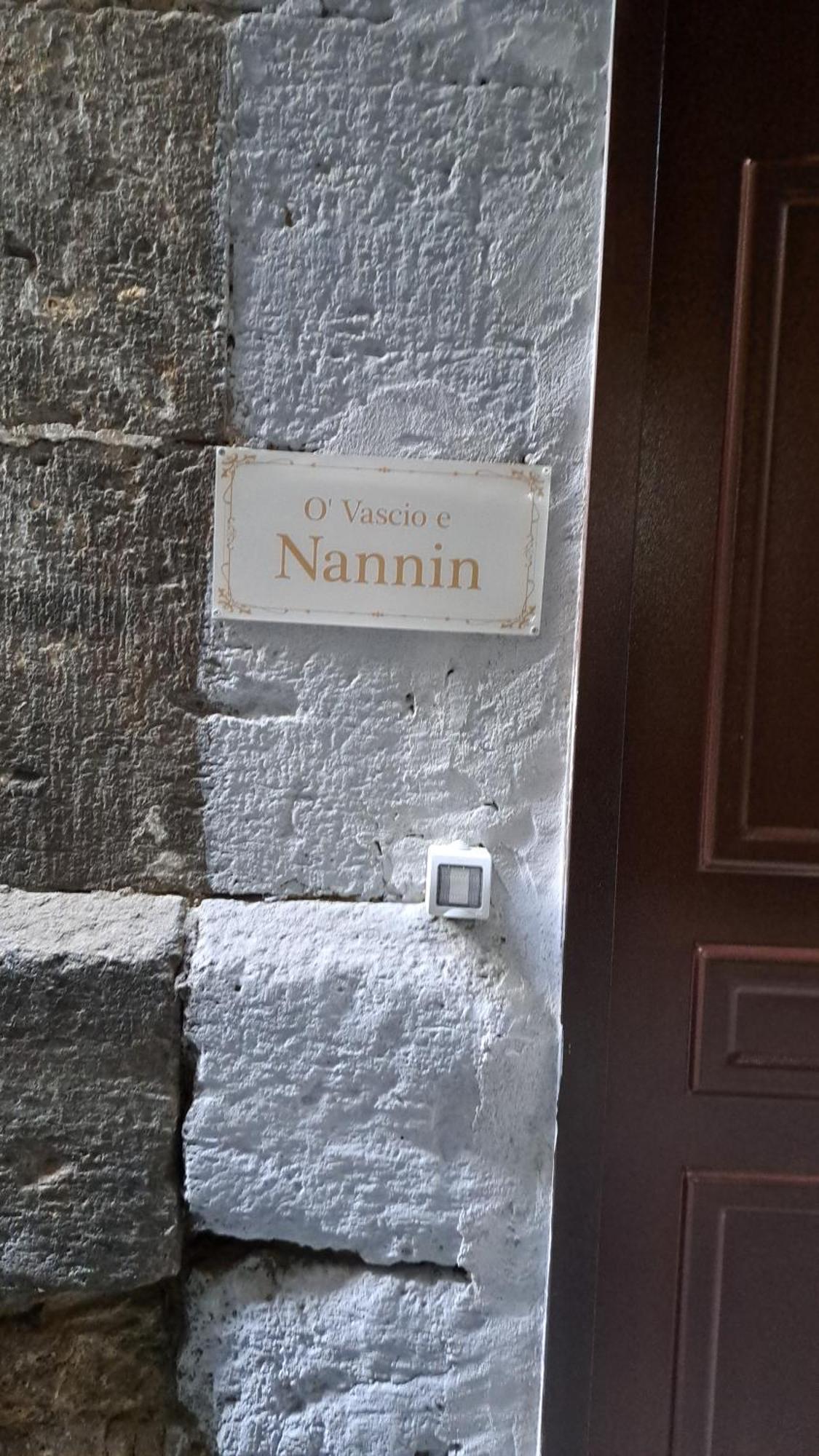 O Vascio E Nannin Lägenhet Neapel Exteriör bild